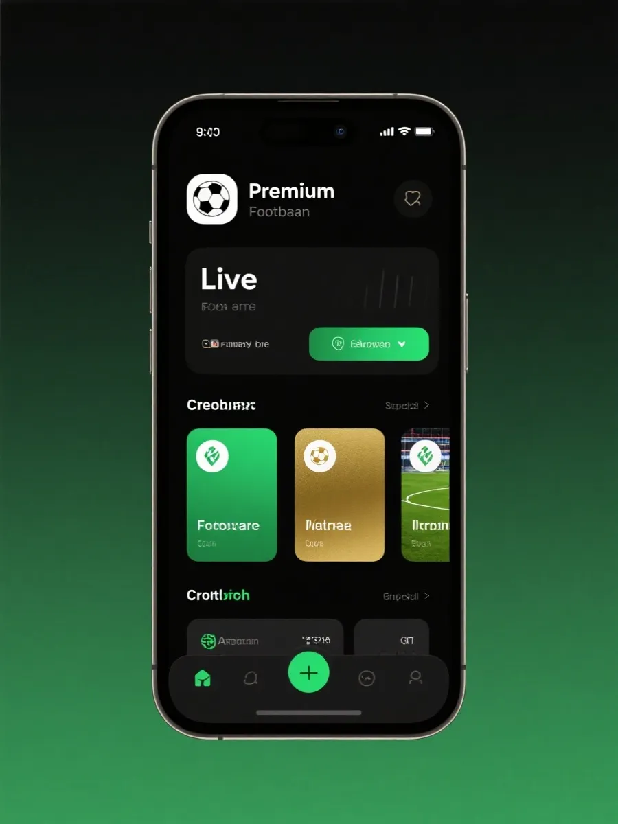 世界盃App介面示意