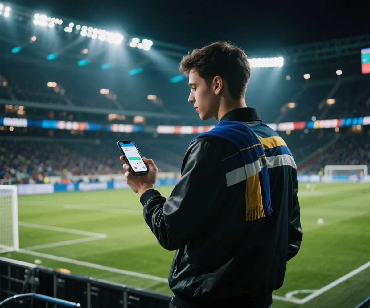 世界盃手機觀賽體驗示意圖